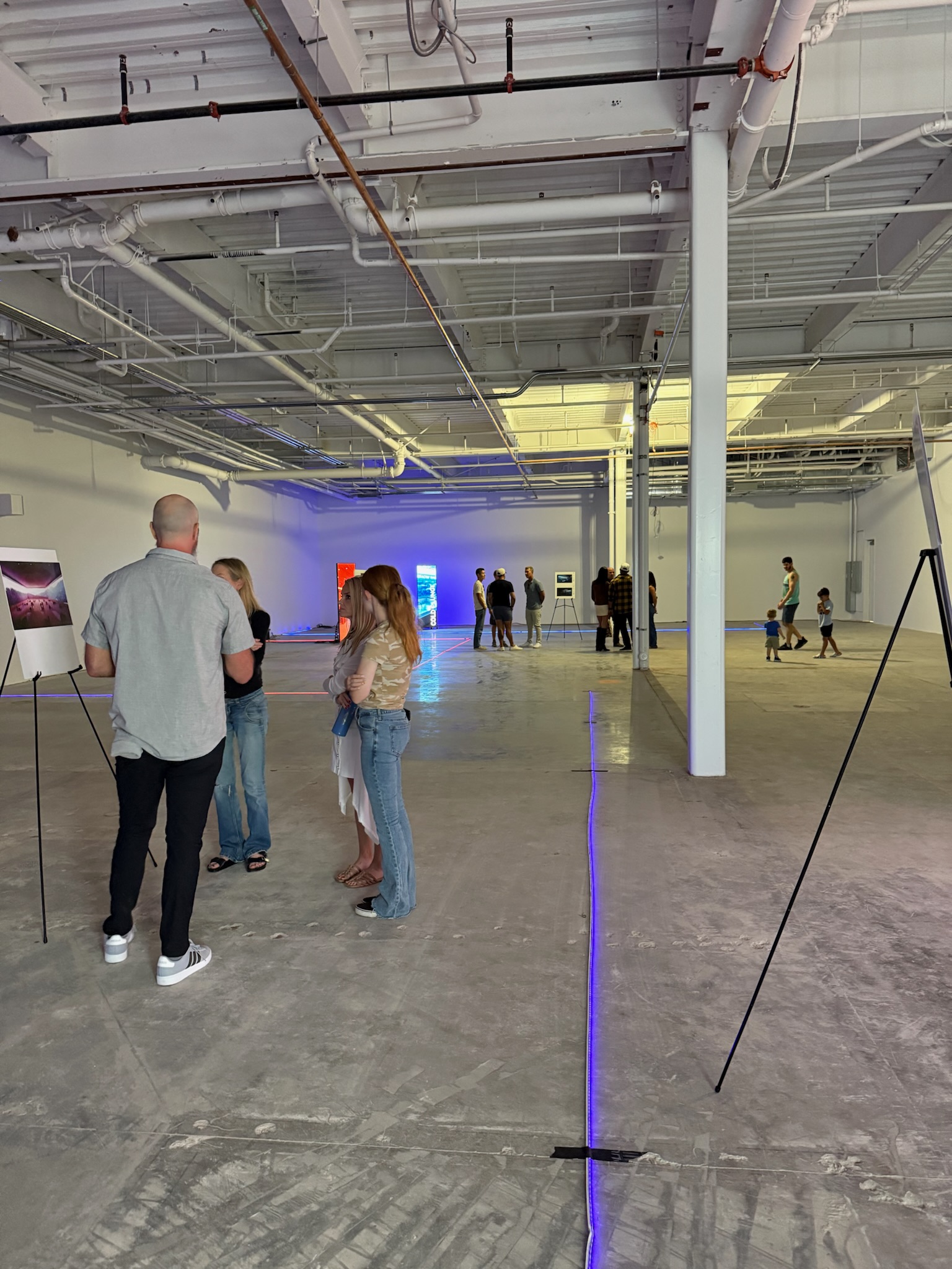 Guests arriving at NVRMND wellness space open house in Carlsbad