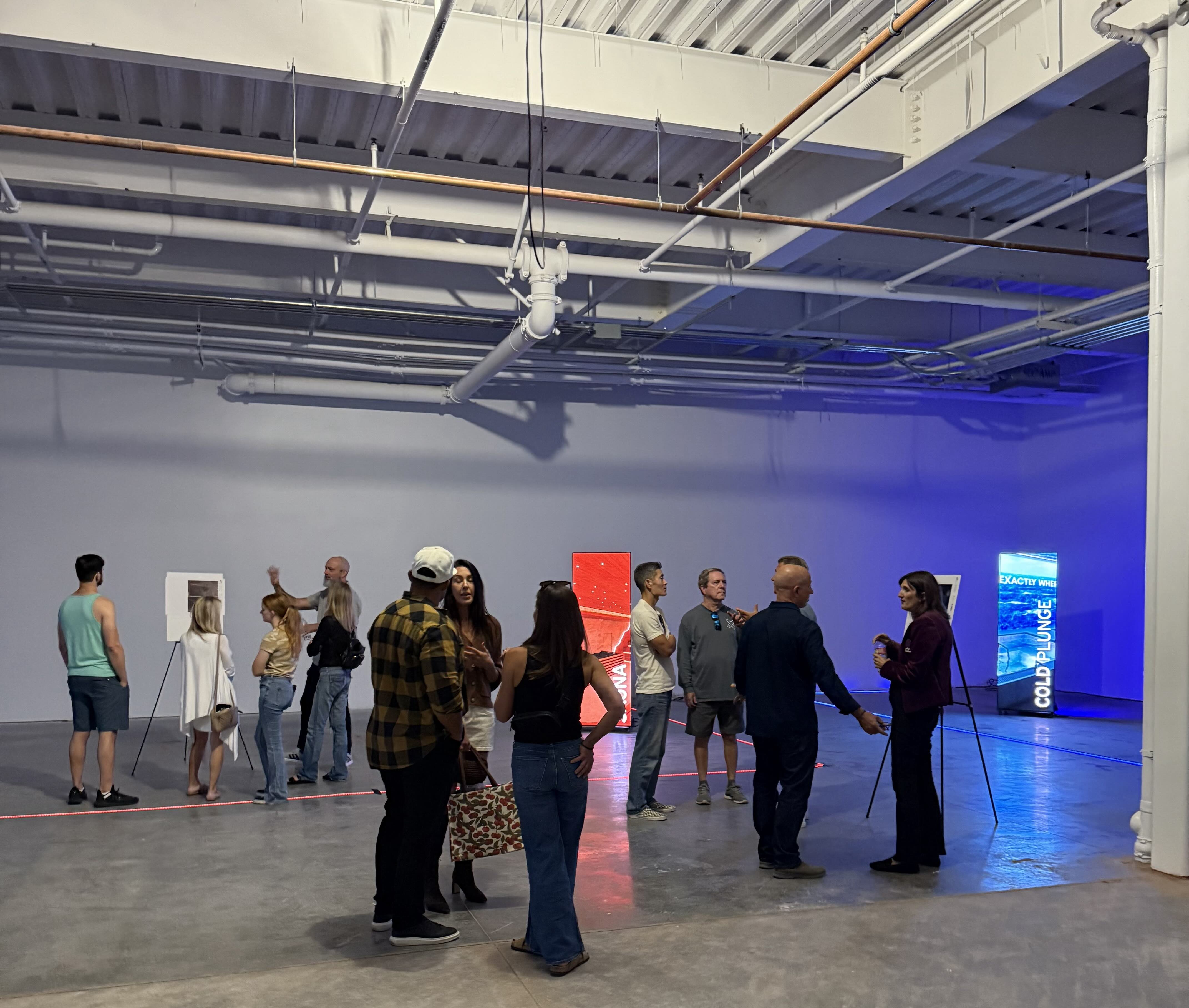 Infrared sauna area preview at NVRMND Carlsbad open house
